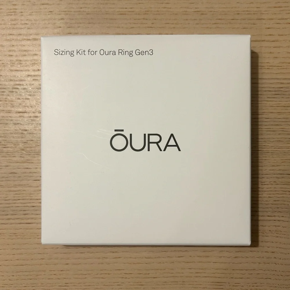 OURA RING - Gen 3, Size 6, Silver, Heritage model